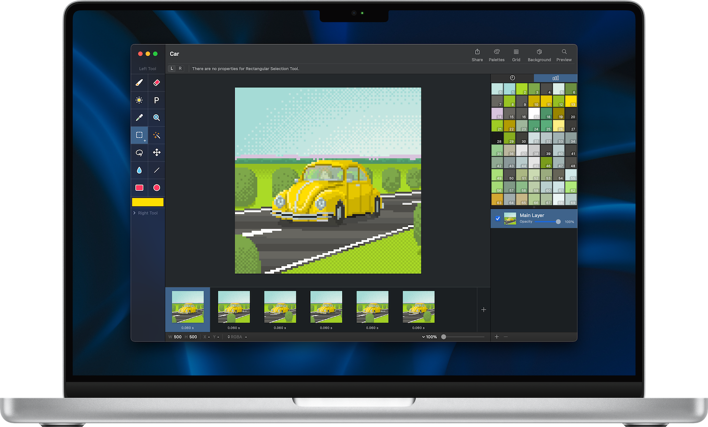 Pixen - pixel art editor for macOS, iOS, and iPad